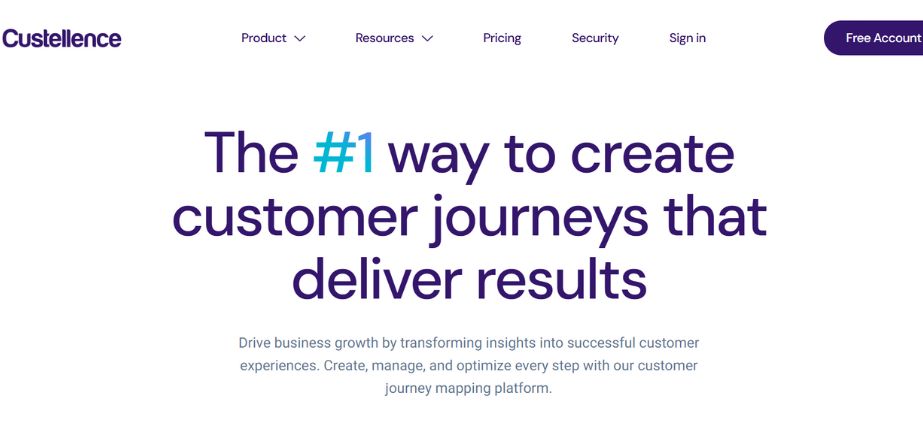 Customer Journey Mapping Tool - Custellence