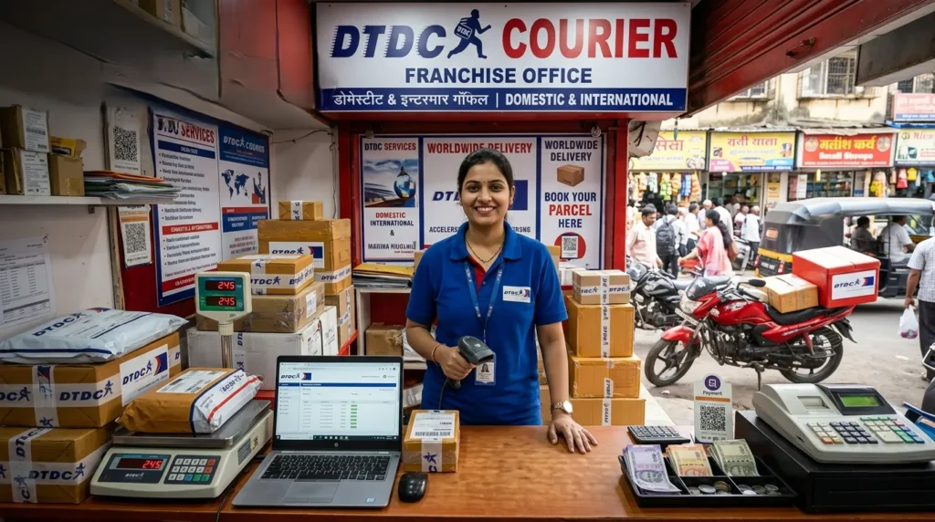 DTDC Courier Franchise Cost in India