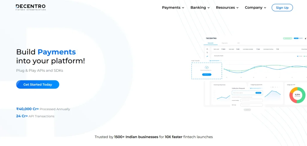 Payment Gateway in India - Decentro