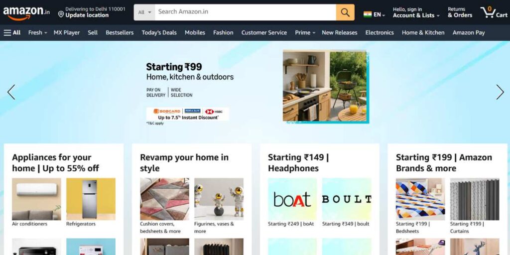 E-commerce Companies in India