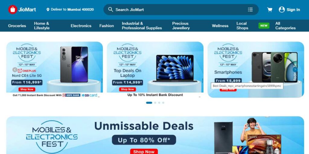 E-commerce Companies in India