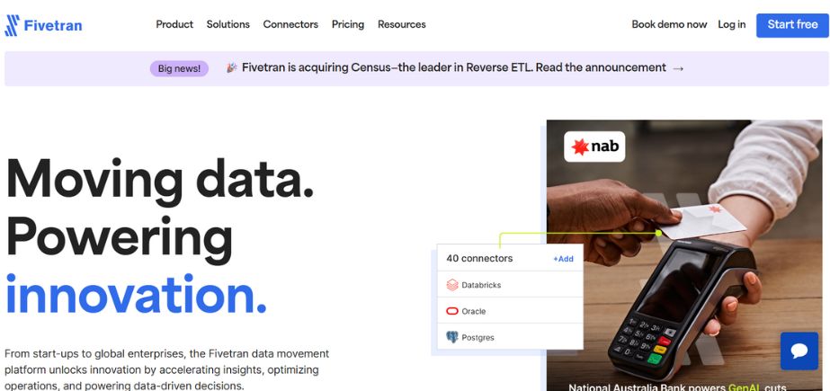 Data Pipeline Tools - Fivetran