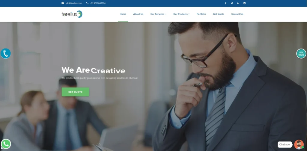 IT Company in Karur - Forelius Technologies