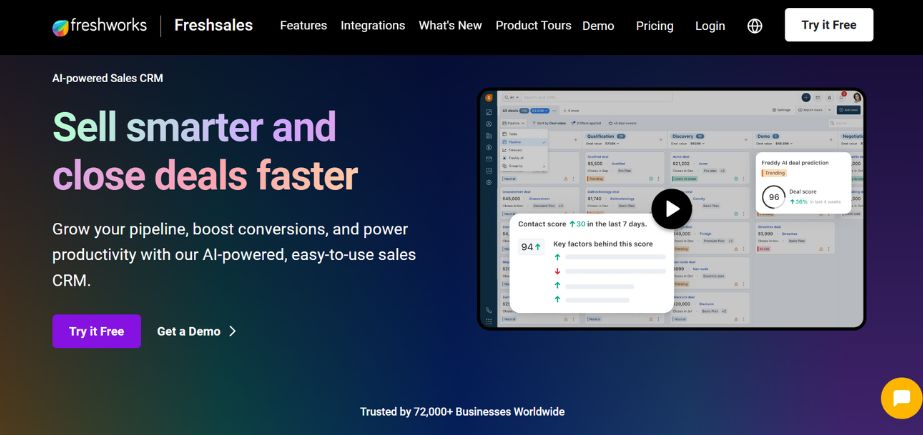 Client Management Tools - Freshsales (by Freshworks)