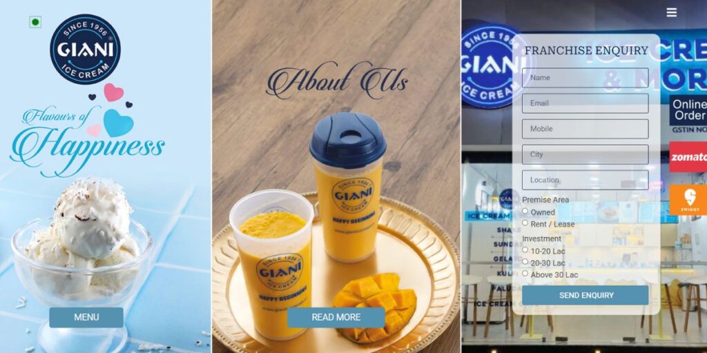 Ice Cream Franchise in India - Giani Ice Cream