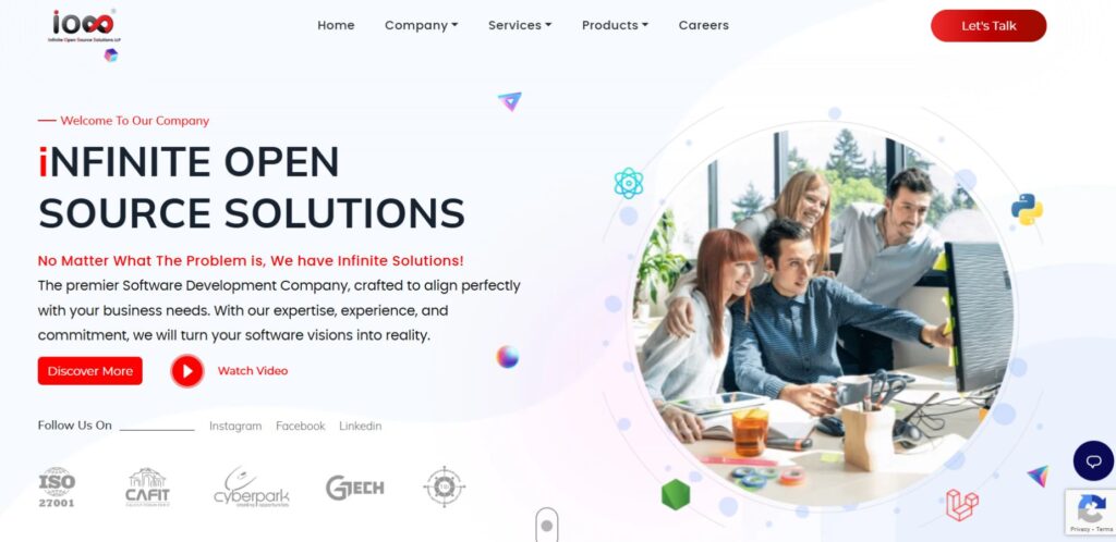 IT Company in Kozhikode - Infinite Open Source Solutions LLP