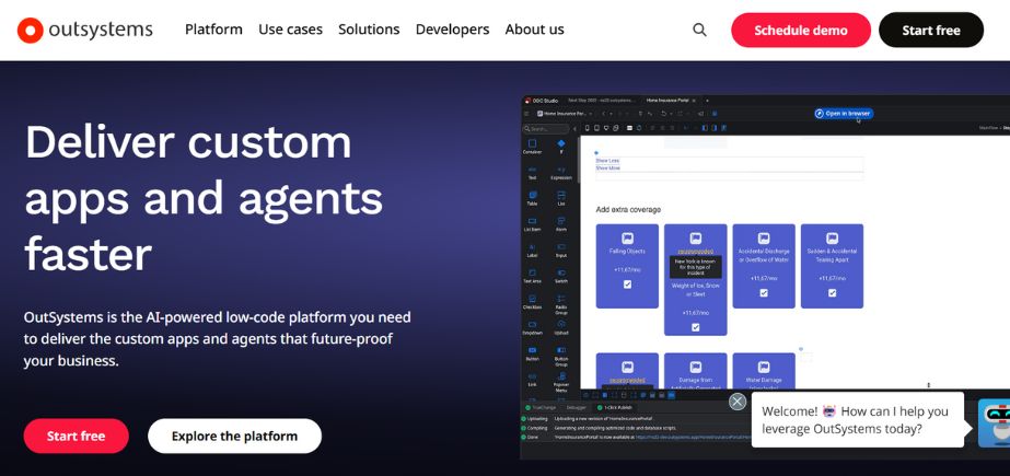 Business Application Development Tool - OutSystems
