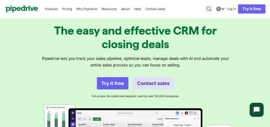 Client Management Tools - Pipedrive