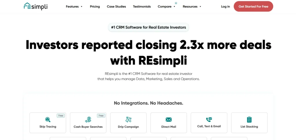 Real State CRM Software - REsimpli