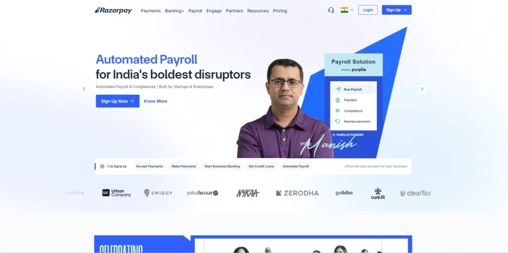 Finance Company in Bangalore - Razorpay