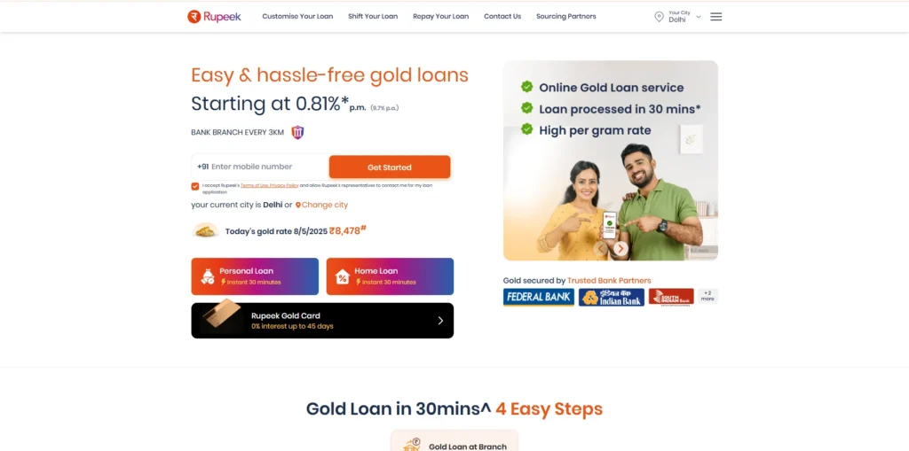 Finance Company in Bangalore - Rupeek
