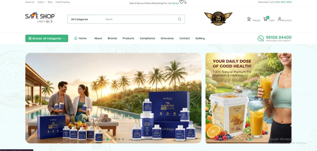 Direct Selling​ Companies⁠ In India-Saf​e S‍hop India