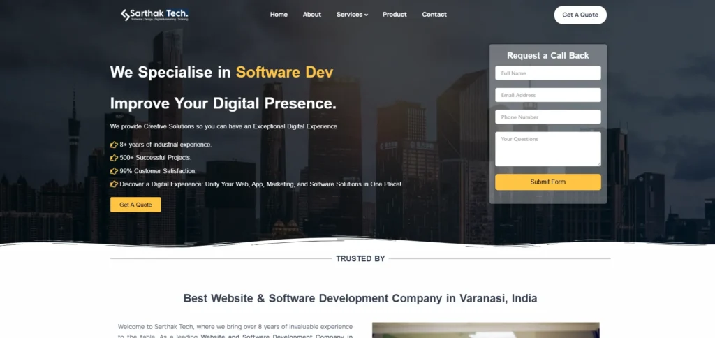 Sarthak Tech-Digital Marketing Agencies in Varanasi