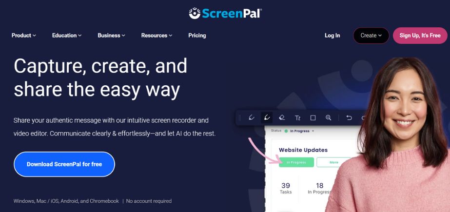 Screen Recording Software - Screencast‑O‑Matic (ScreenPal)