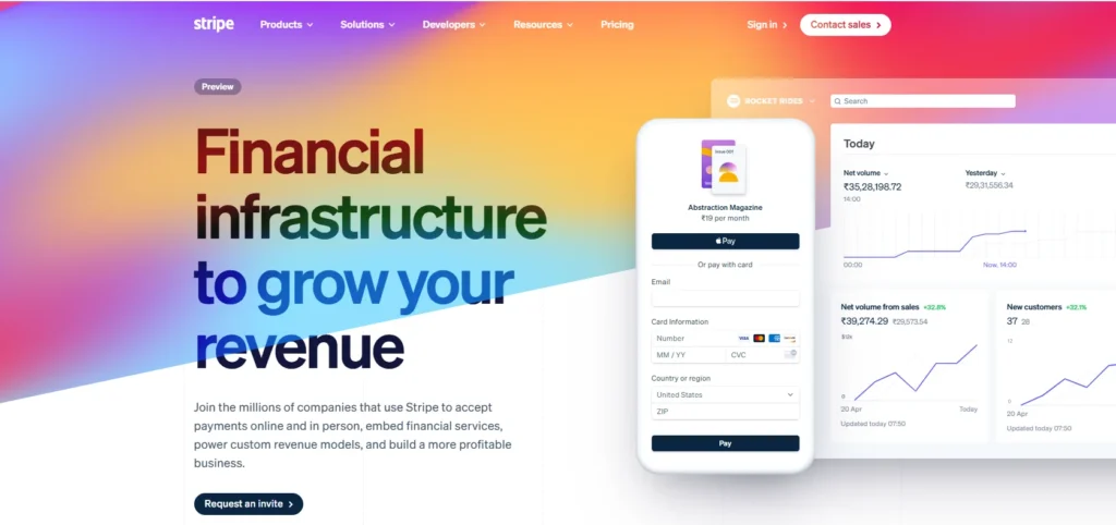 Payment Gateway in India - Stripe