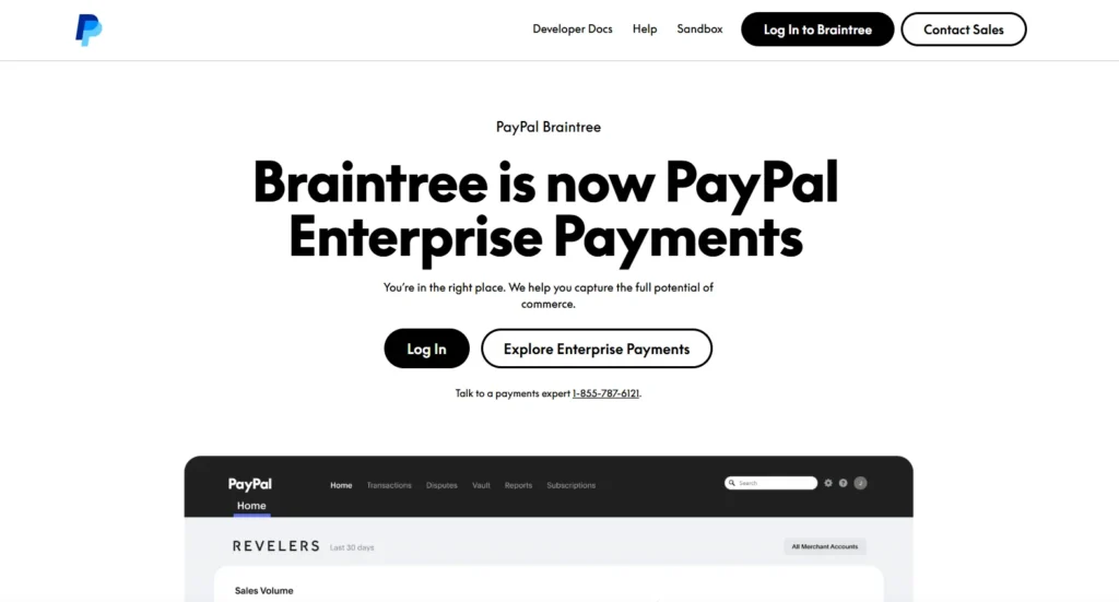 Payment Gateway in India - Braintree