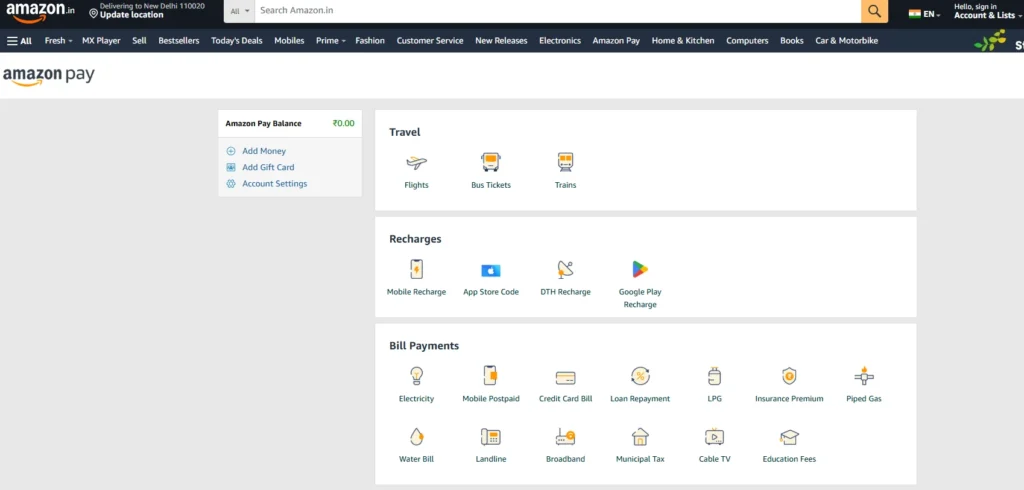 Payment Gateway in India - Amazon Pay