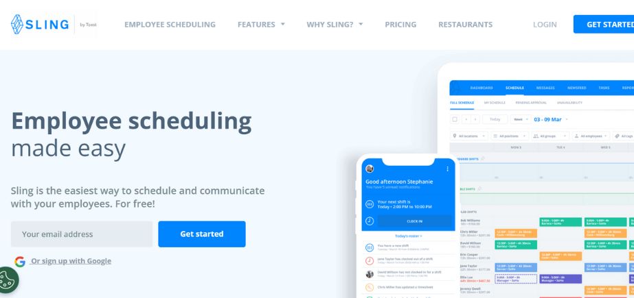 Employee Management Tool - Sling