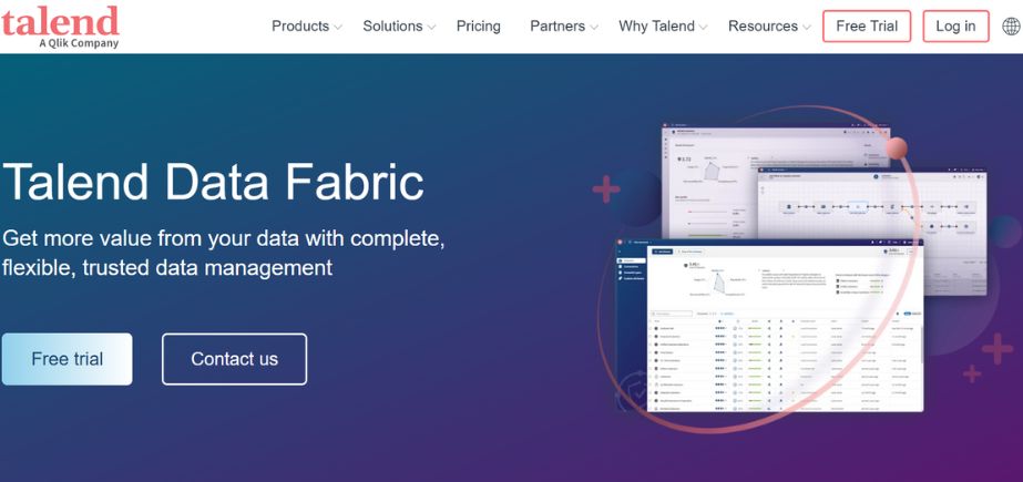 Data Pipeline Tools - Talend Data Fabric