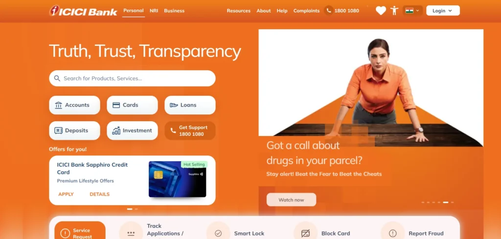 Finance Company in Pune - ICICI Bank