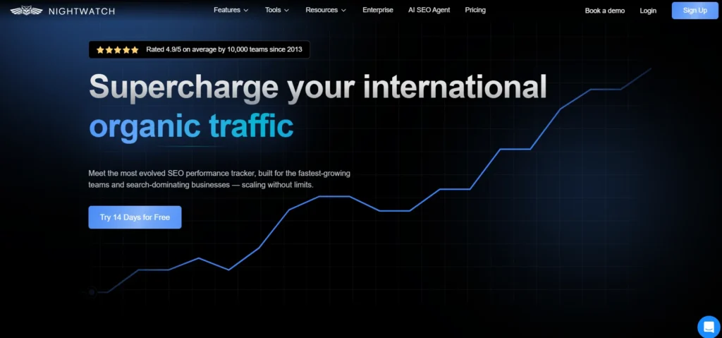 SERP Tracking Tool - Nightwatch