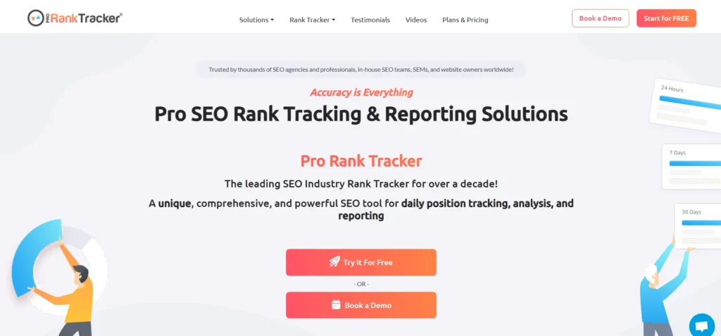 SERP Tracking Tool - ProRankTracker