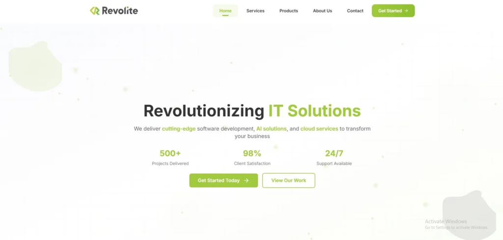 IT Companies in Ambattur-Revolite Inf‍o⁠te​ch Pvt. Ltd⁠.