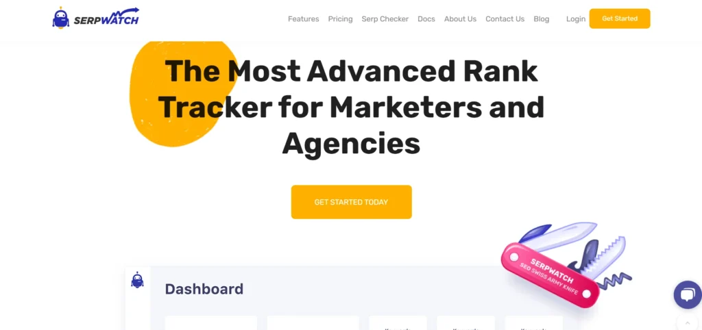 SERP Tracking Tool - Serpwatch