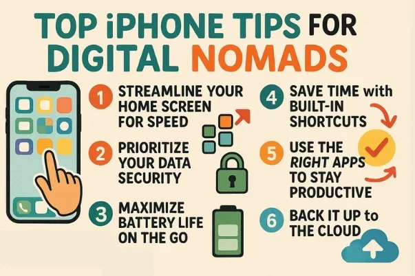 iPhone Tips for Digital Nomads