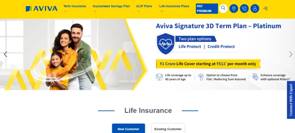Life Insurance Company in India - Aviva Life Insurance Company India Limited