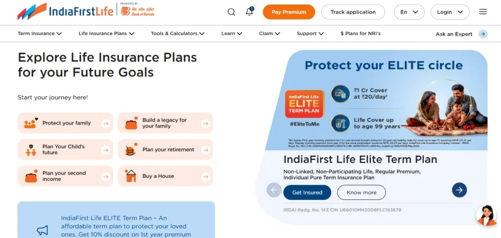Life Insurance Company in India - IndiaFirst Life Insurance Company Limited
