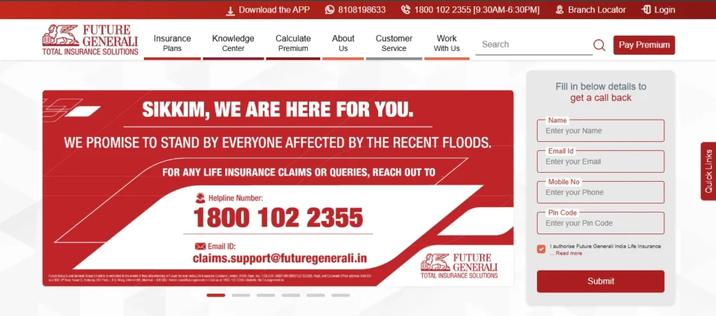 Life Insurance Company in India - Future Generali India Life Insurance Company Limited