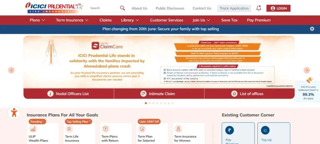 Life Insurance Company in India - ICICI Prudential Life Insurance Company Limited