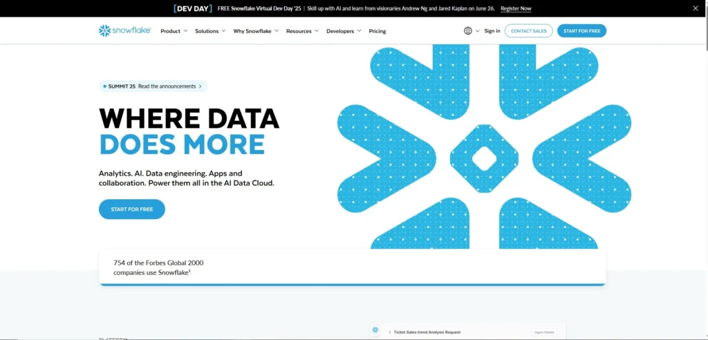 Data Warehouse Tool - Snowflake

