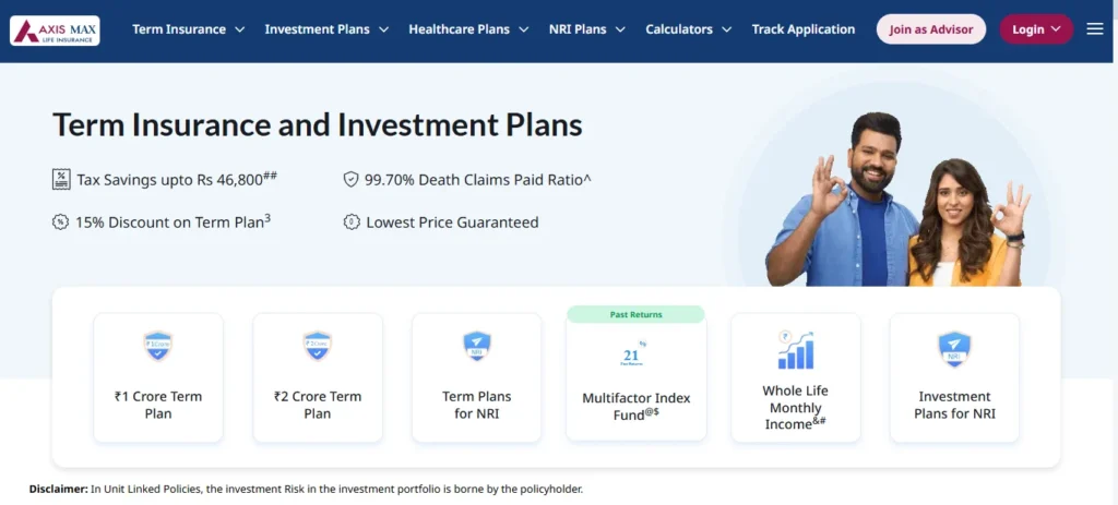 Life Insurance Company in India - Max Life Insurance Company Limited