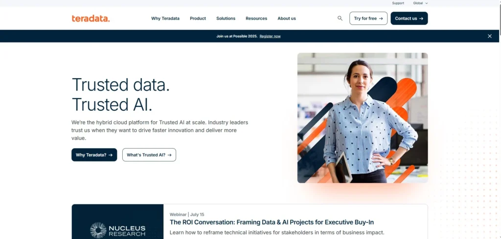 Data Warehouse Tool - Teradata

