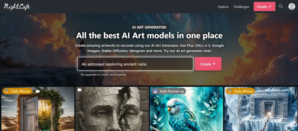 AI image generator – NightCafe