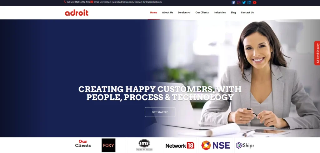 BPO Company in Noida - Adroit Synergies Pvt. Ltd.