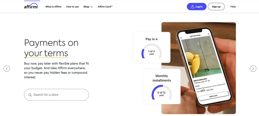 Afterpay Alternative - Affrim