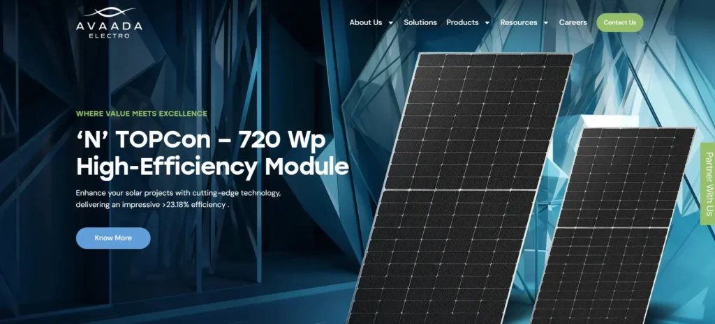 Solar Manufacturer in India - Avaada Electro