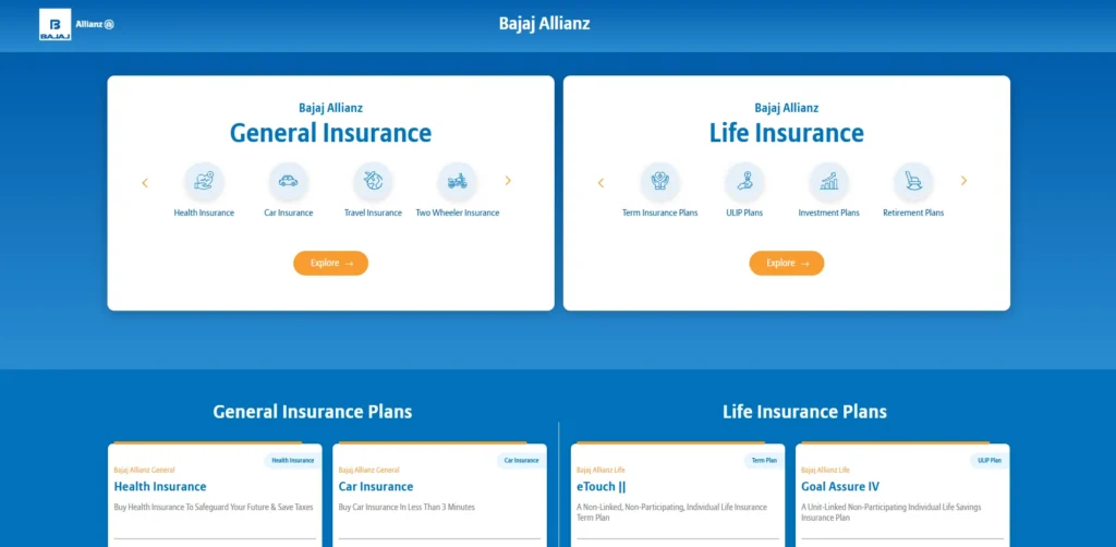 Insurance Company in India - Bajaj Allianz General Insurance