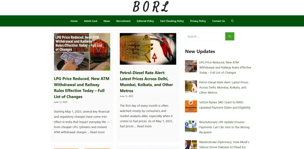 Oil Company in India - Bharat Oman Refineries Limited (BORL)