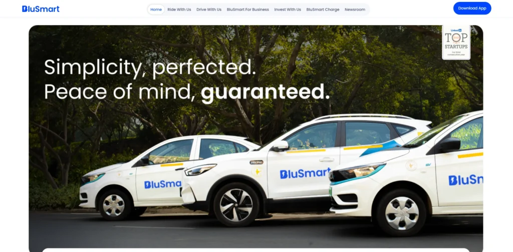 Electric Vehicle Company in India - BluSmart
