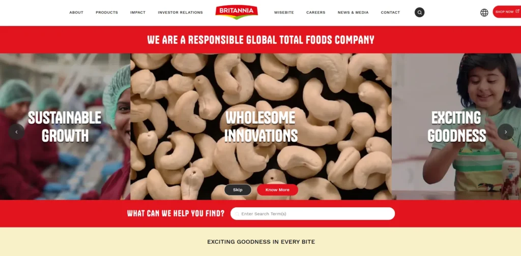 FMCG Company in Mumbai - Britannia Industries