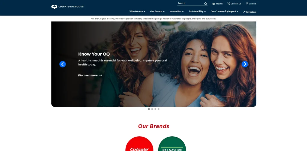 FMCG Company in Mumbai - Colgate-Palmolive India