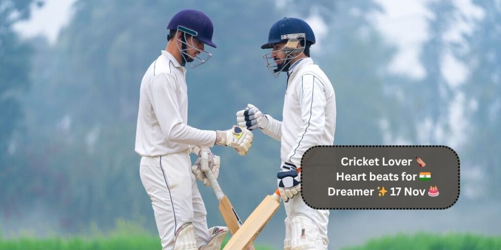 Cricket Bio for Instagram