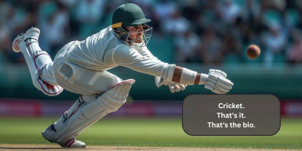 Cricket Bio for Instagram
