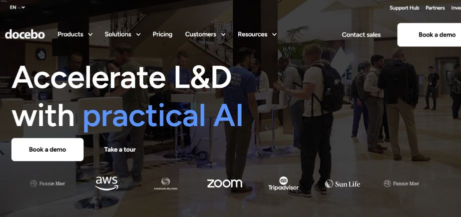 Learning management system - Docebo