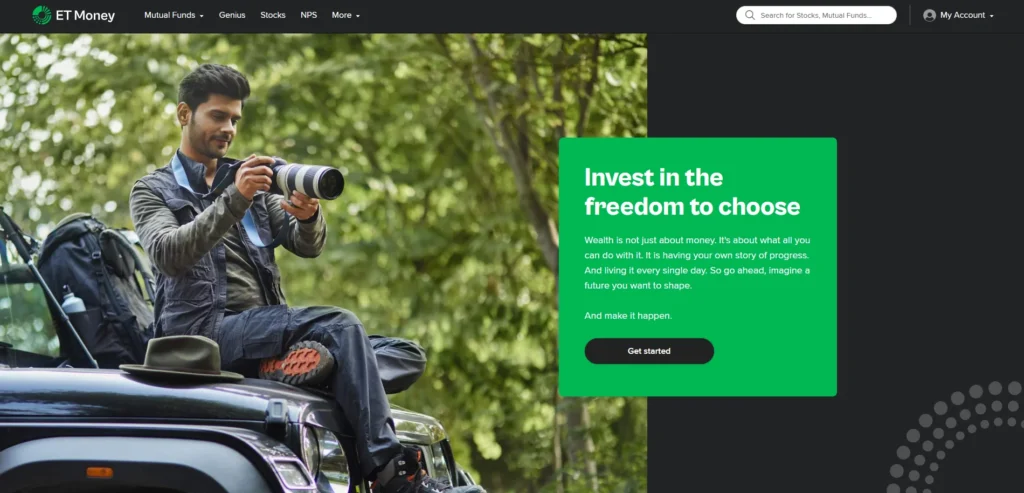 Fintech Company in India - ET Money