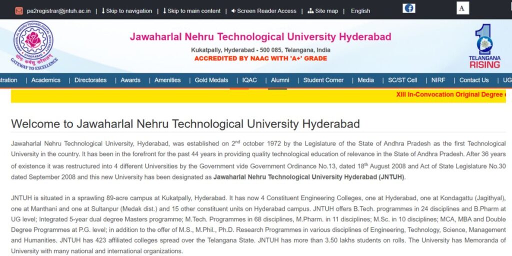 Engineering Colleges in Hyderabad